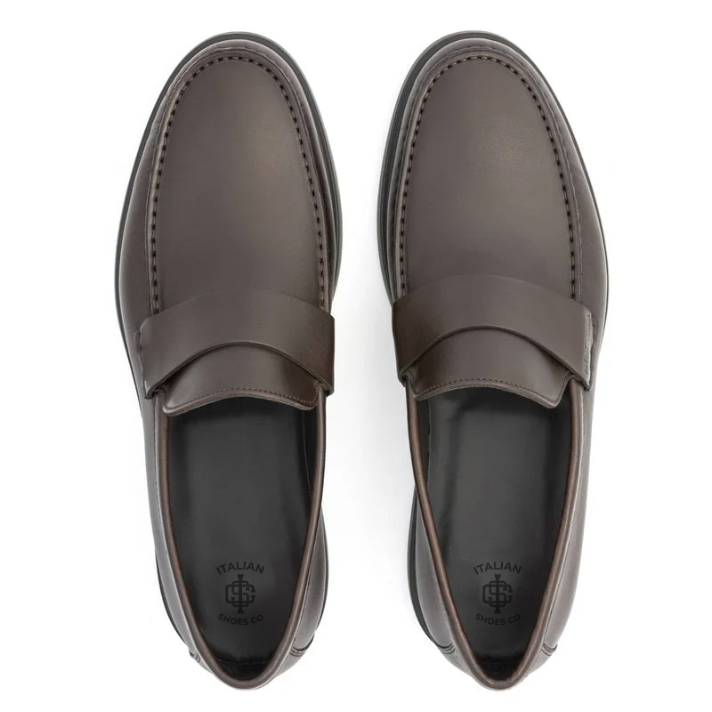 Premium Slip-On Penny Brown Loafer