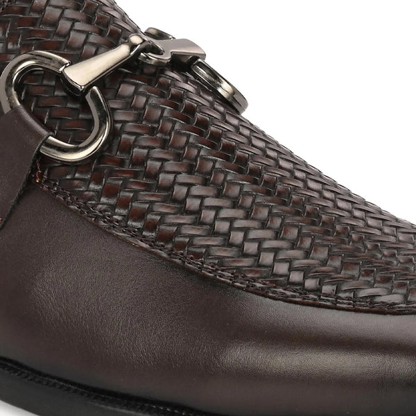 Classic Leather Horsebit Buckled Loafer