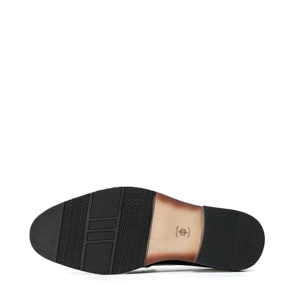 Patent Shiny Leather Horsebit Buckled Tassel Loafer