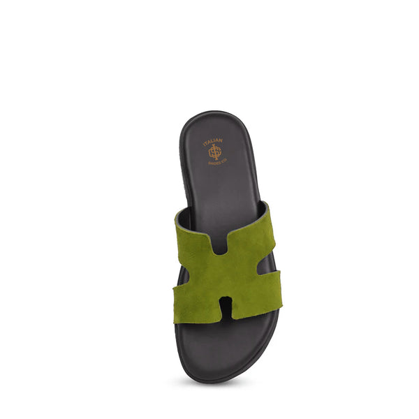 Suede H Style Slip On