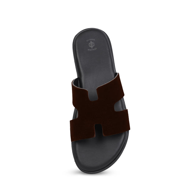 Suede H Style Slip On