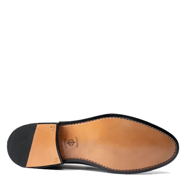 Comic Arctic Wholecut Leather Oxford Shoes