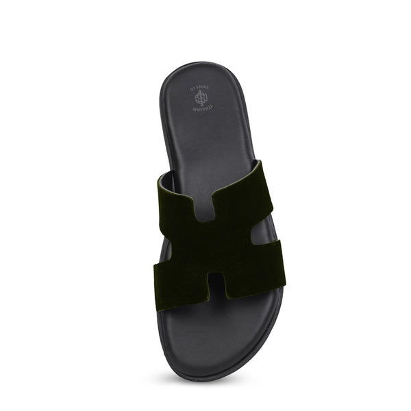 Suede H Style Slip On