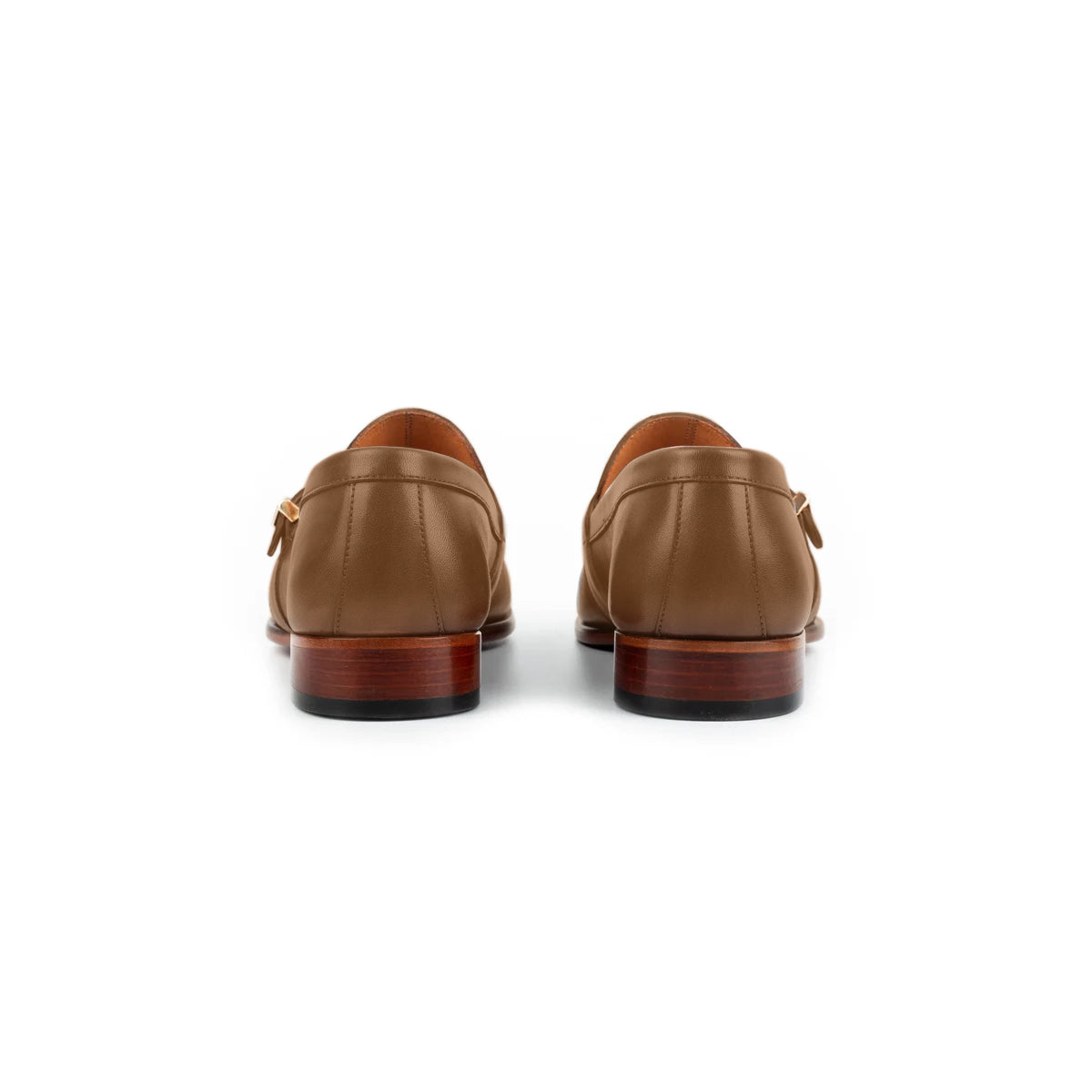 Enzo Burgundy Single Monk Strap Shoe