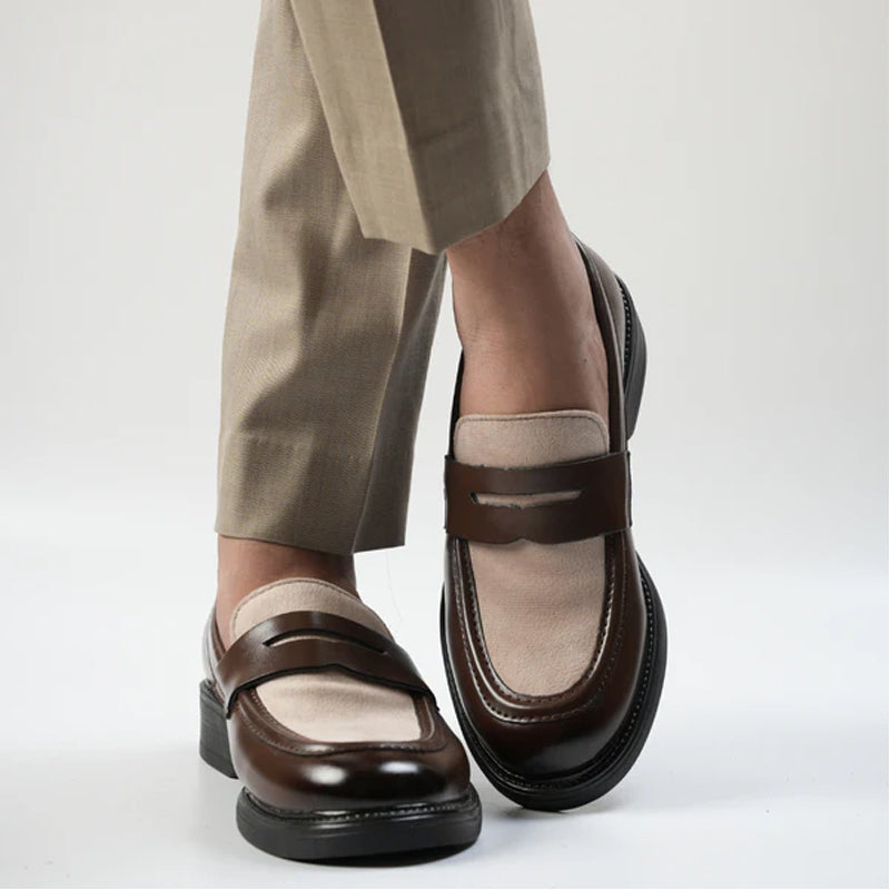 Penny Slip On Leather Formal Loafer