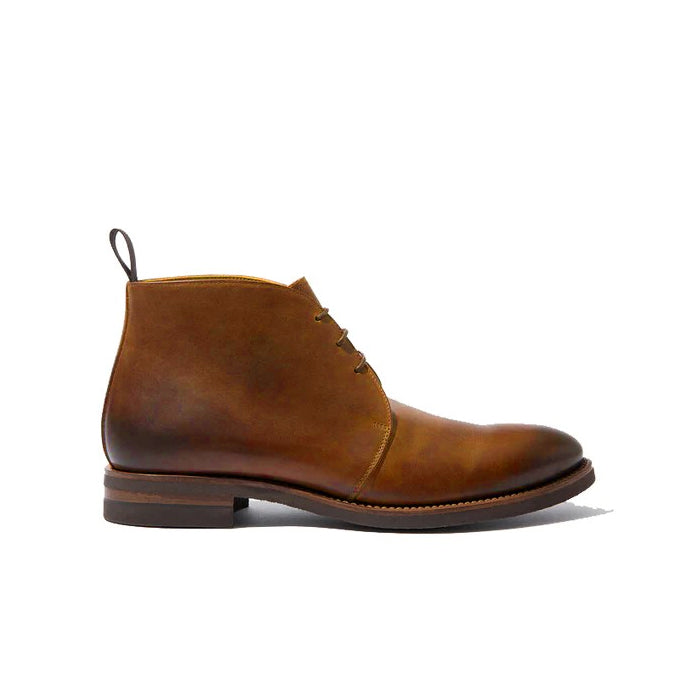 Derby Leather Chukka Ankle Boots