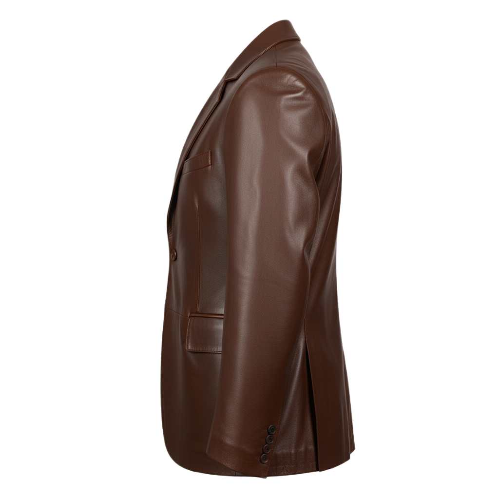 Astaire Leather Blazer