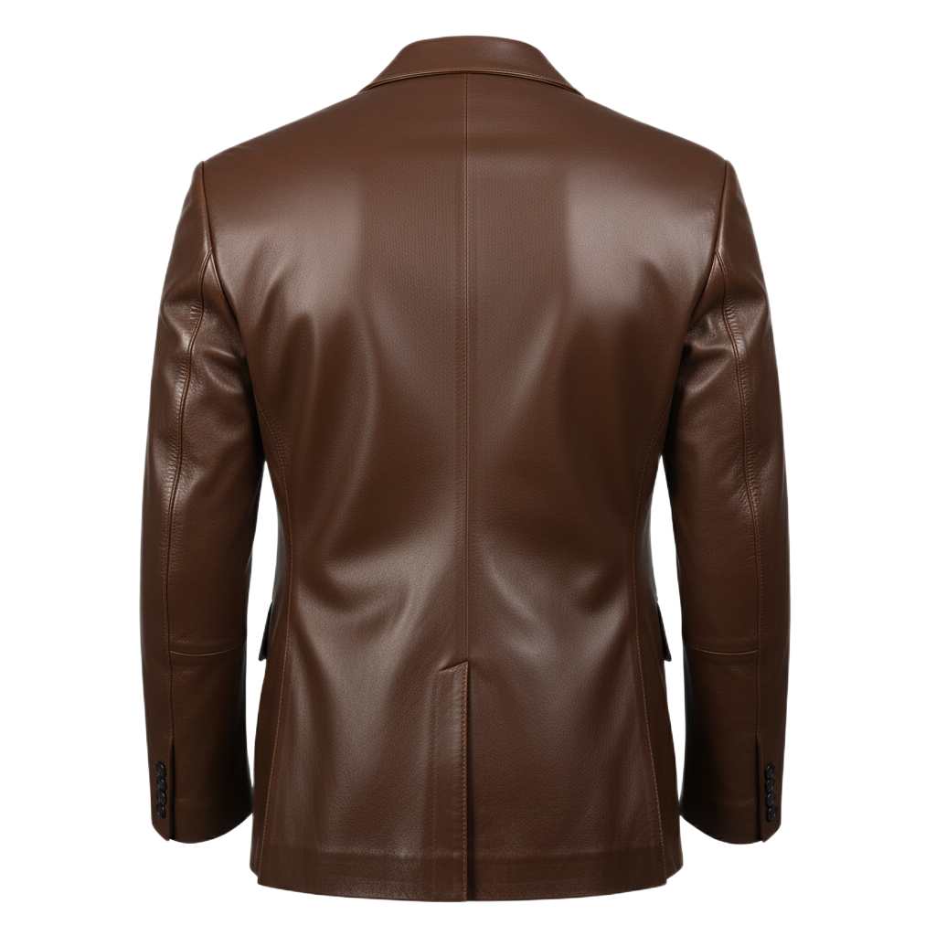 Astaire Leather Blazer