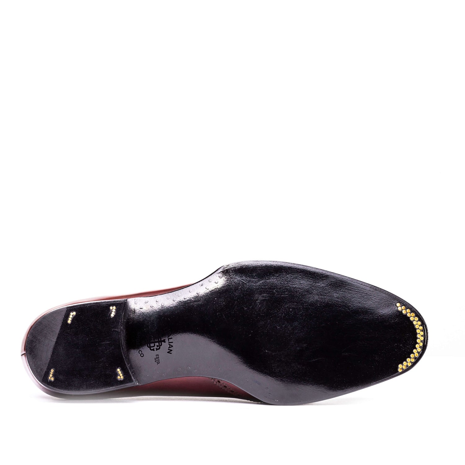 Classic Polished Shiny Leather Derby Shoe