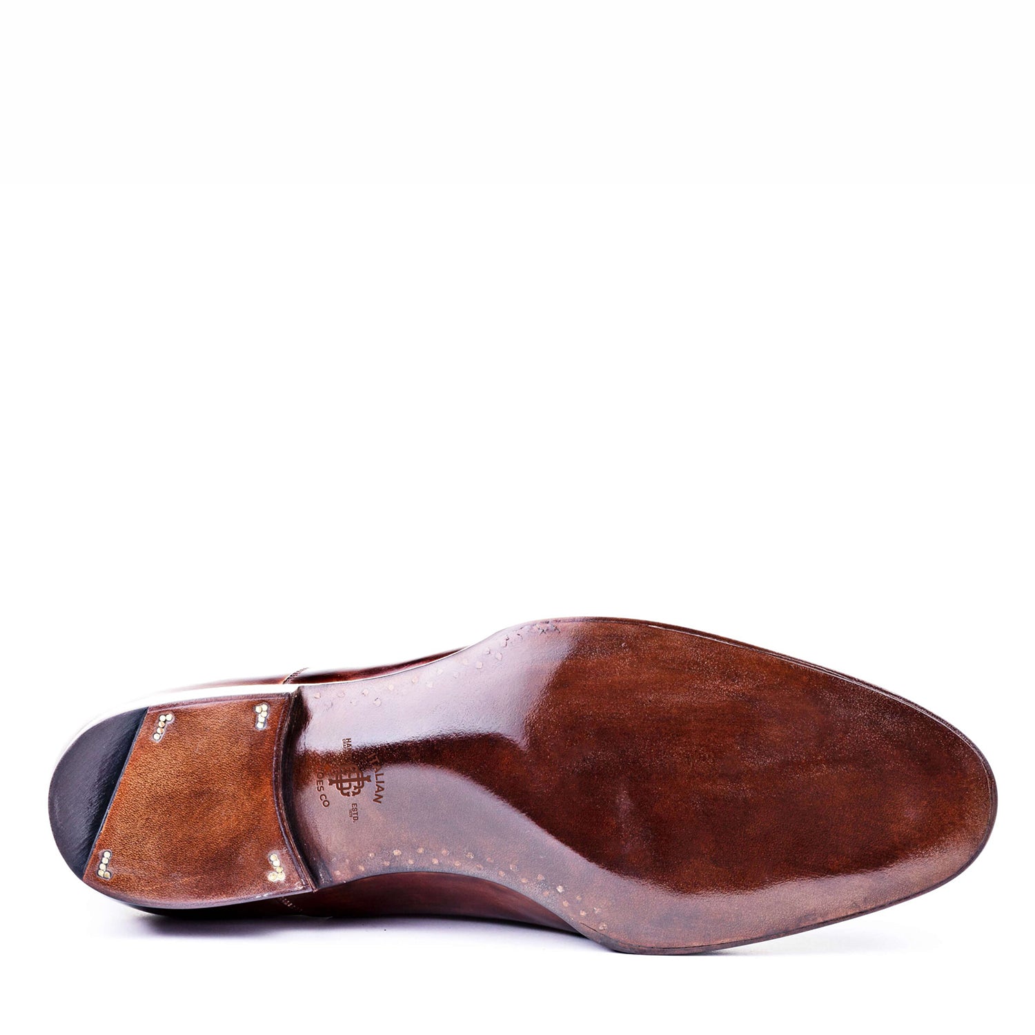 Classic Handmade Shiny Leather Oxford Shoe