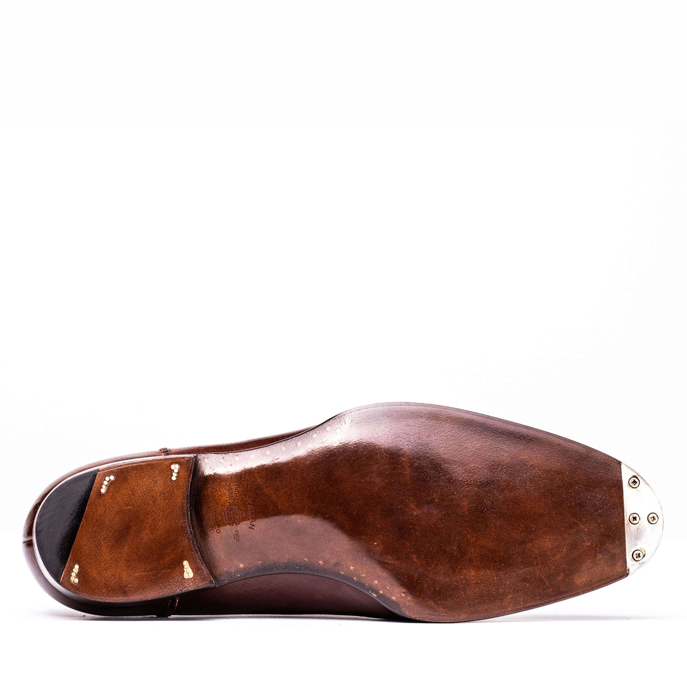 Classic Cap Toe Shiny Leather Oxford Shoe