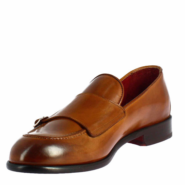 Double buckle moccasin
