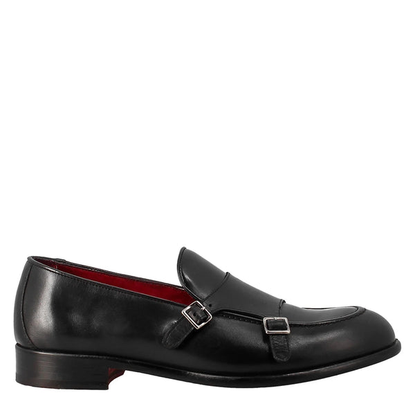 Men's Double Buckle Moccasin