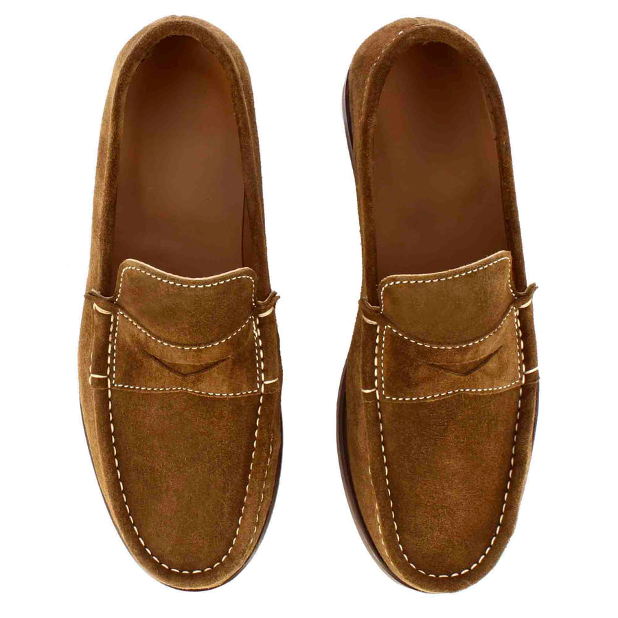 Handmade Suede Men s Moccasin