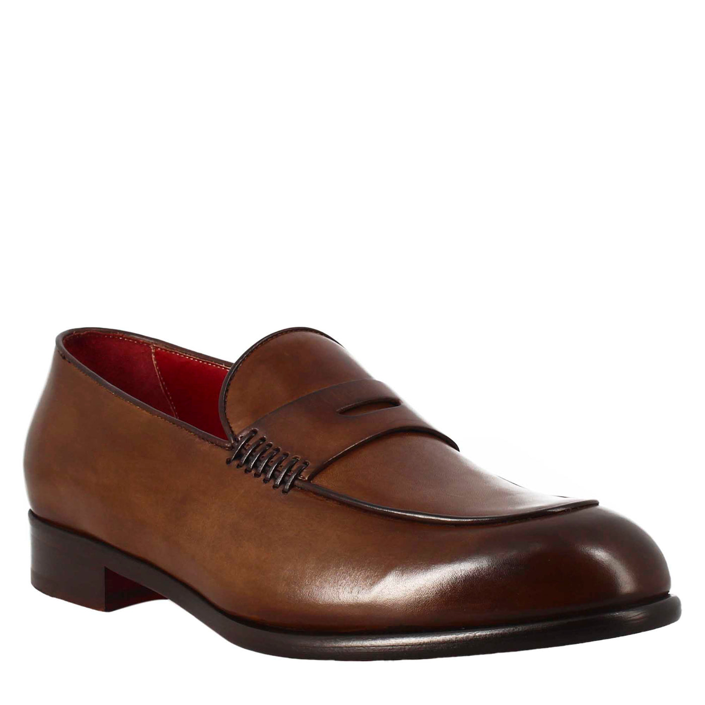 Moccasin Loafer in full grain leather