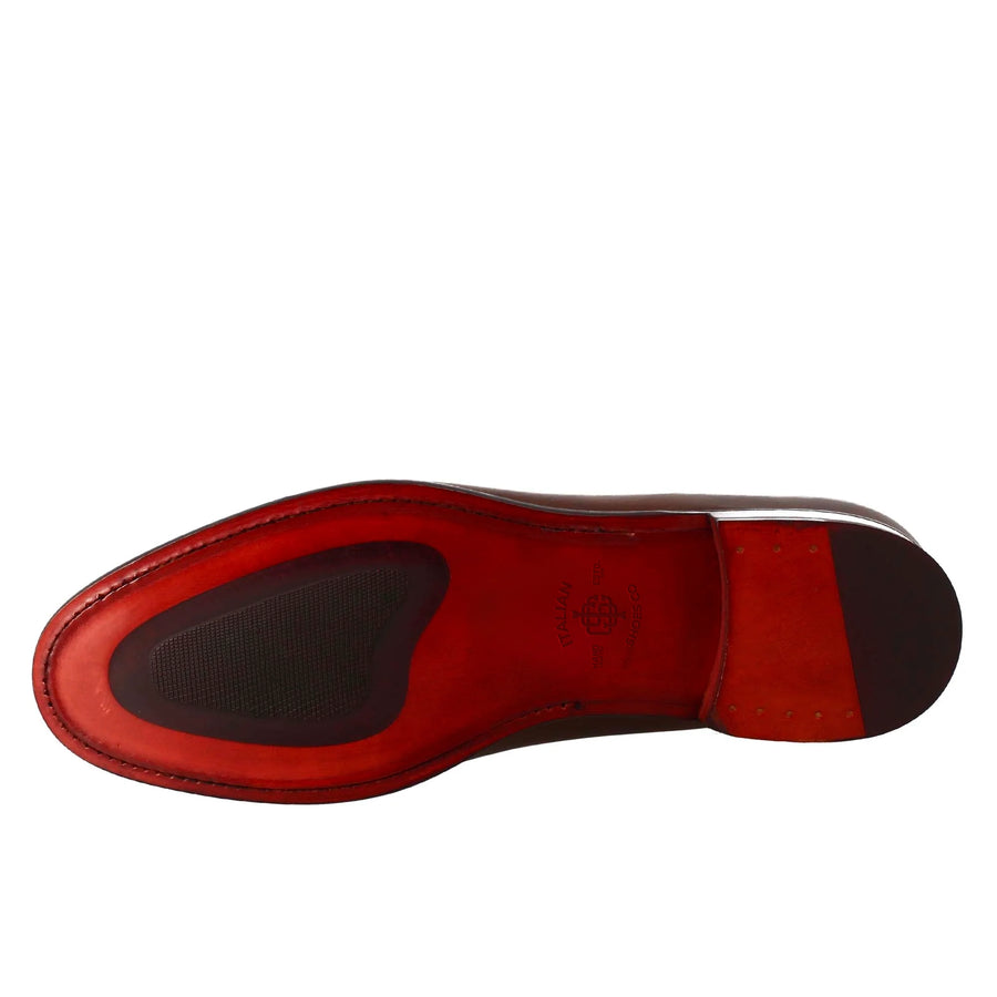 Moccasin Loafer in full grain leather