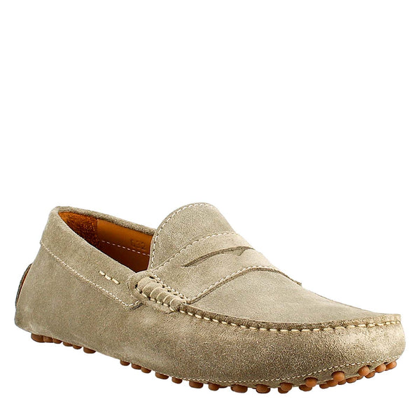 Lined Loafer in Suede