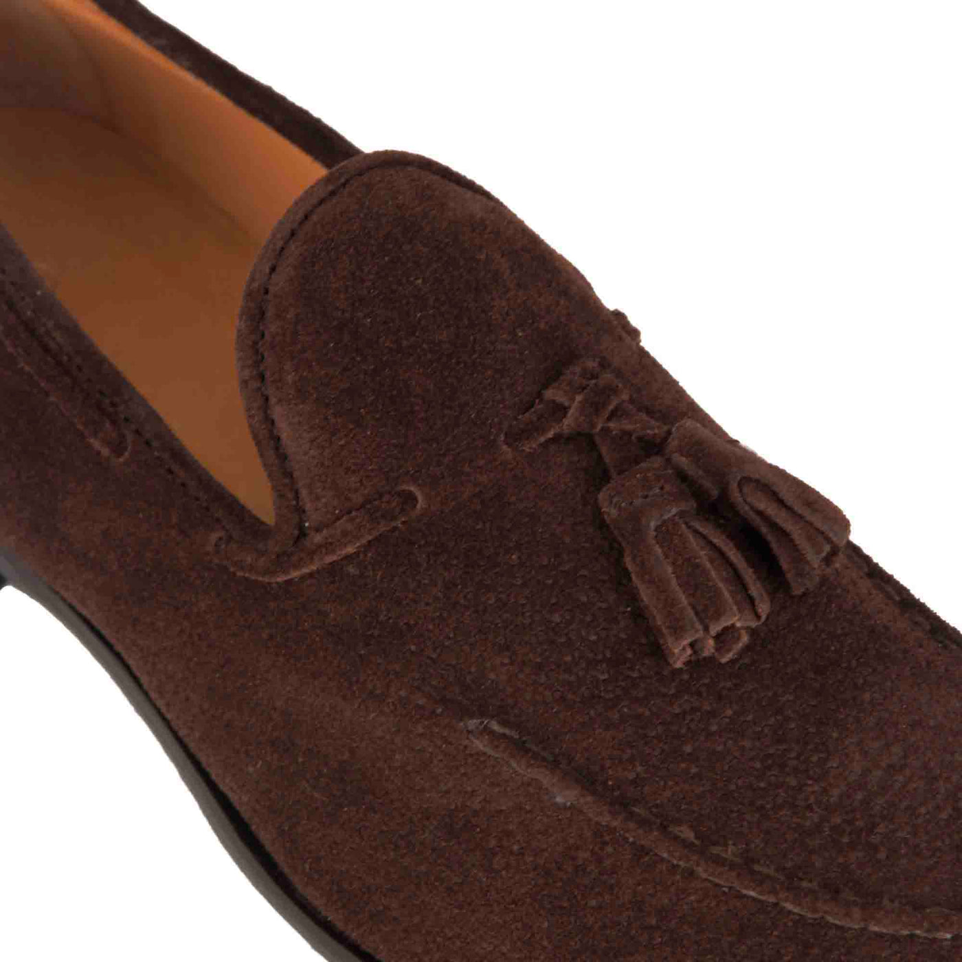 Suede Moccasin with Tassels