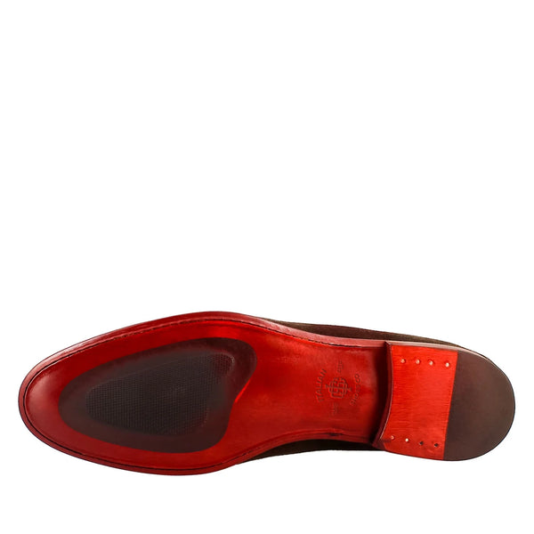 Moccasin in Suede Leather