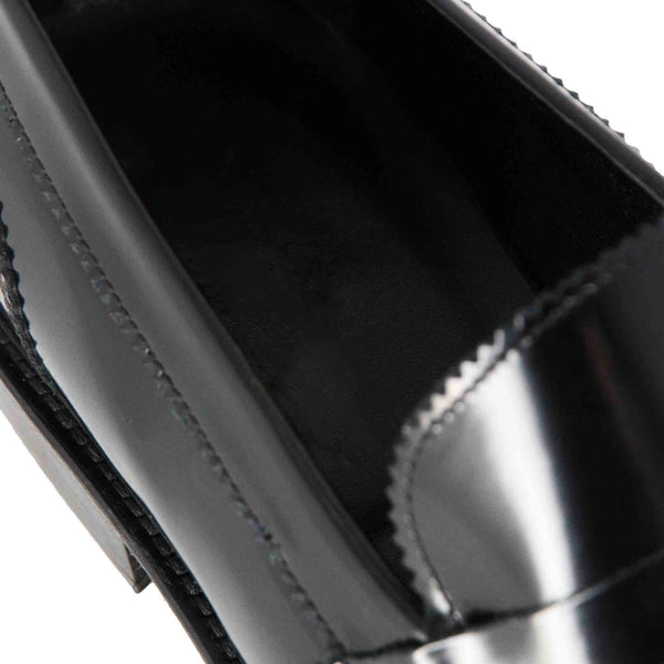 Classic Shiny Leather Moccasin