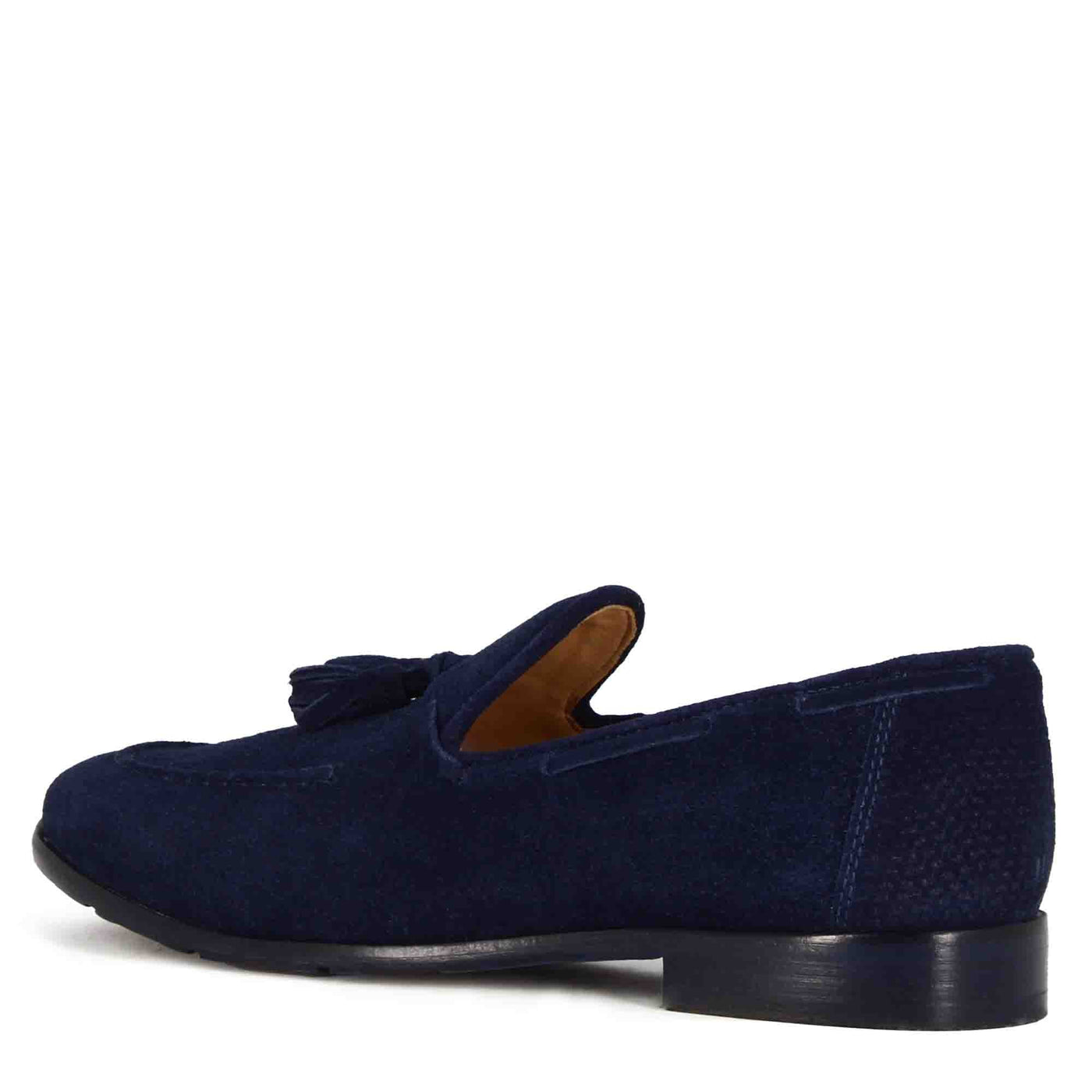 Suede Moccasin with Tassels