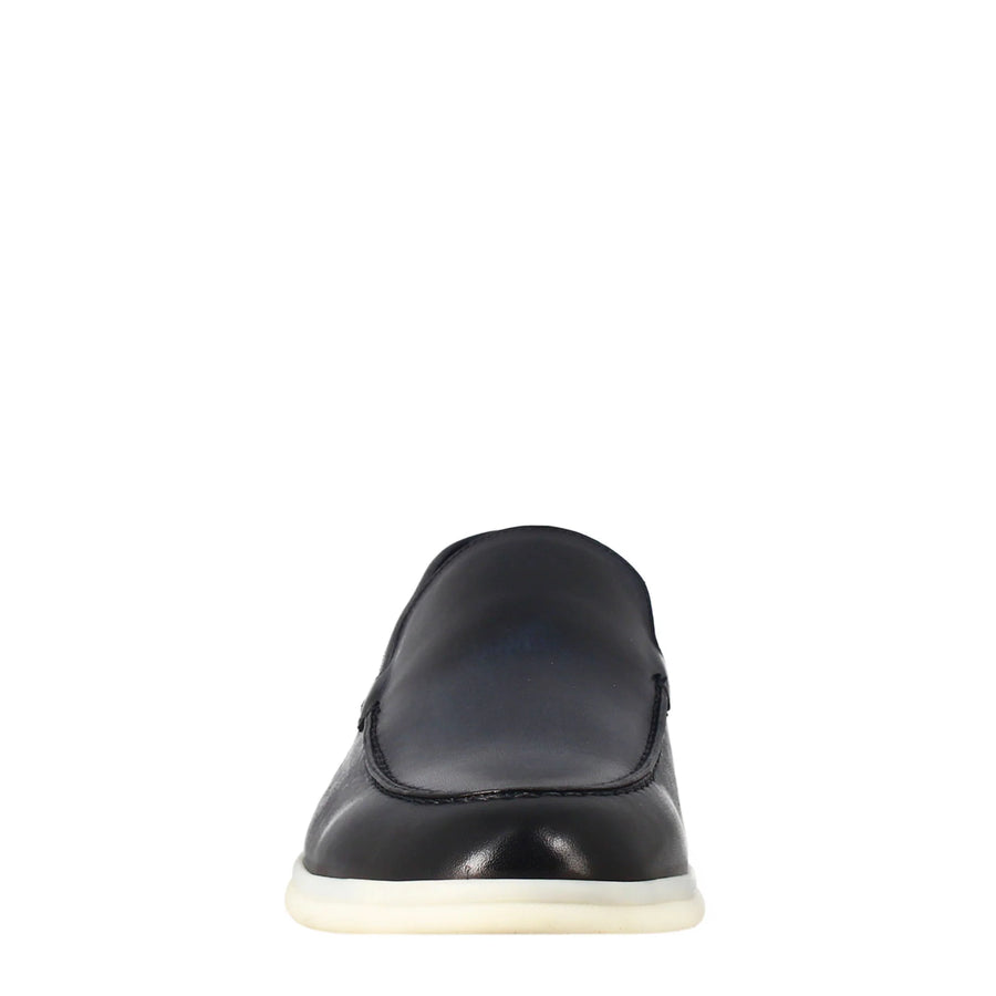 Men’s Black Casual Loafers in Premium Leather