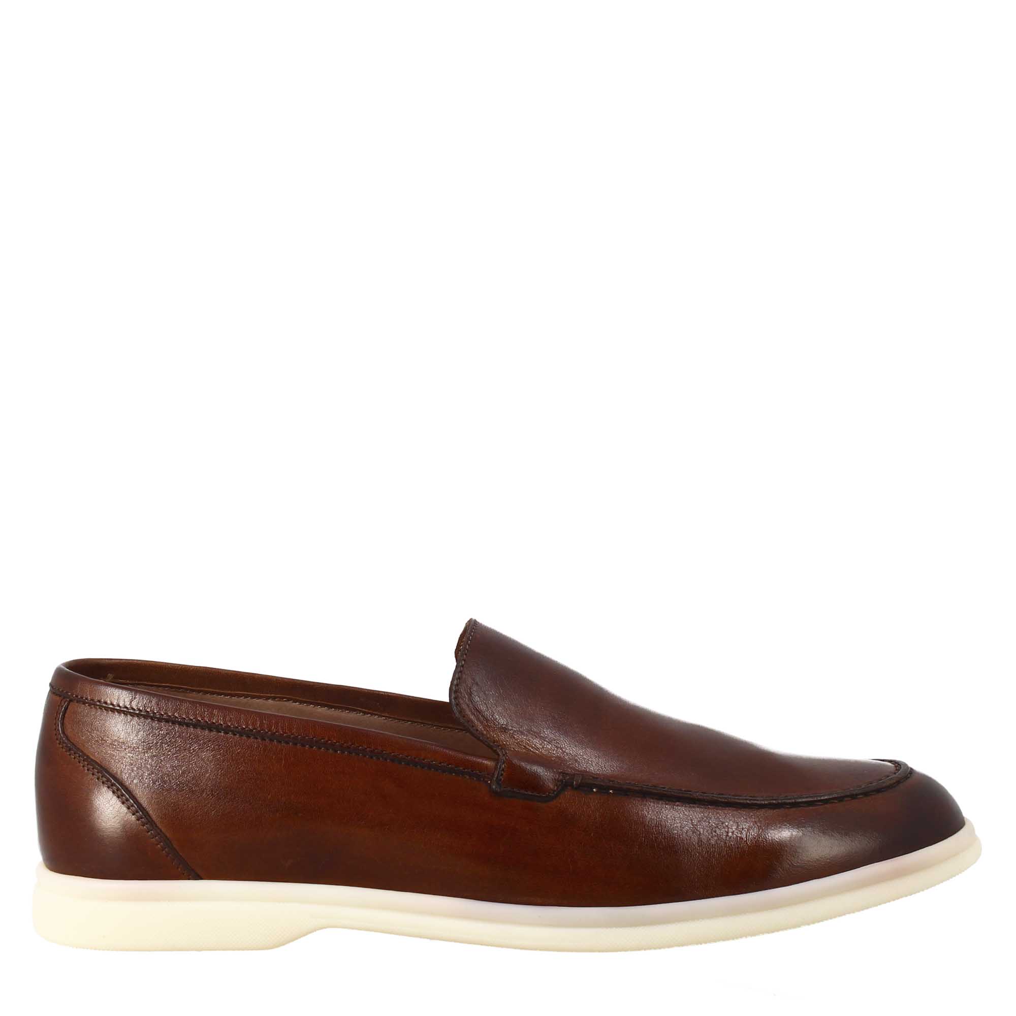 Brown Unlined Moccasin