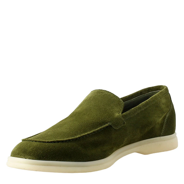 Unlined Moccasin in Suede