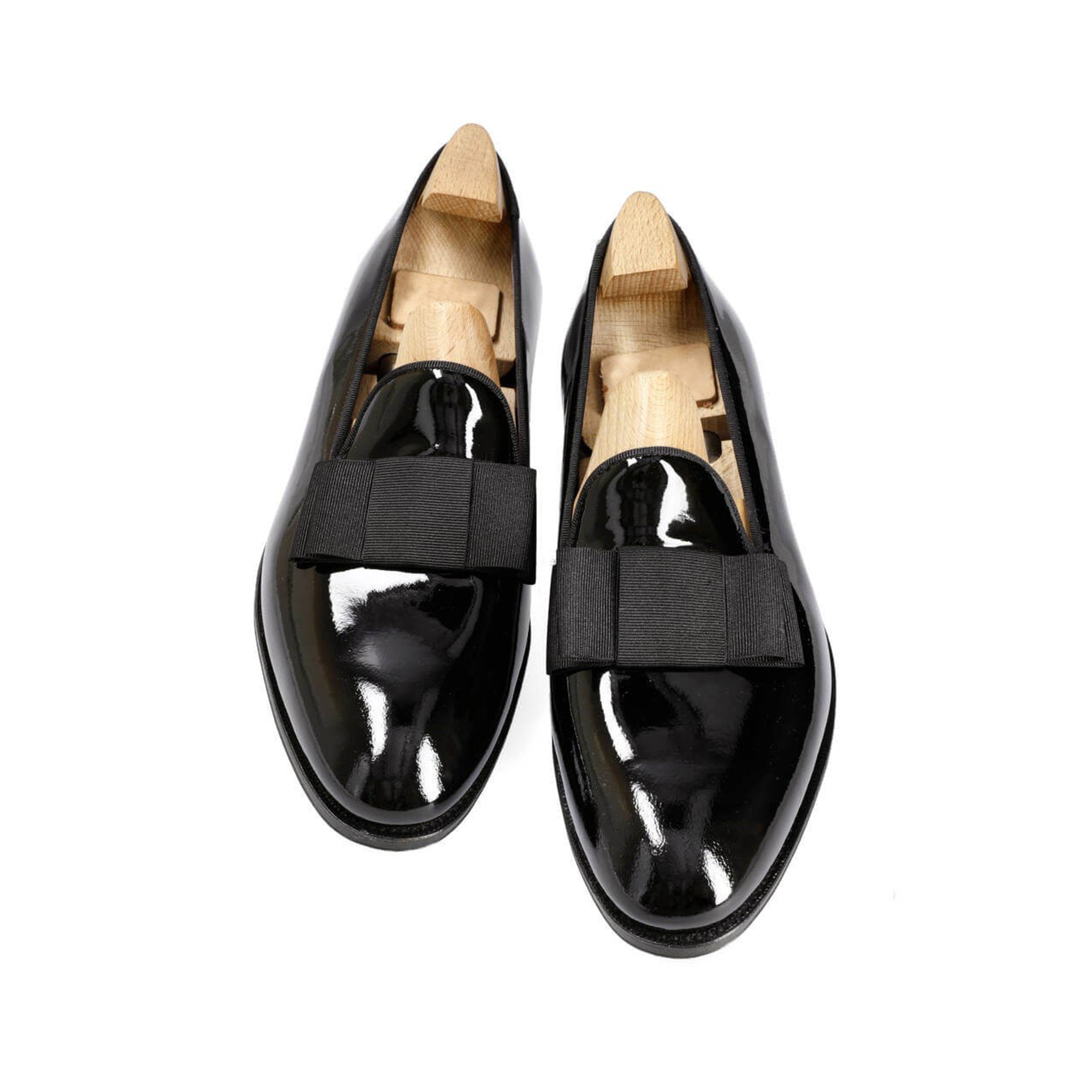 Black Patent Opera Pumps