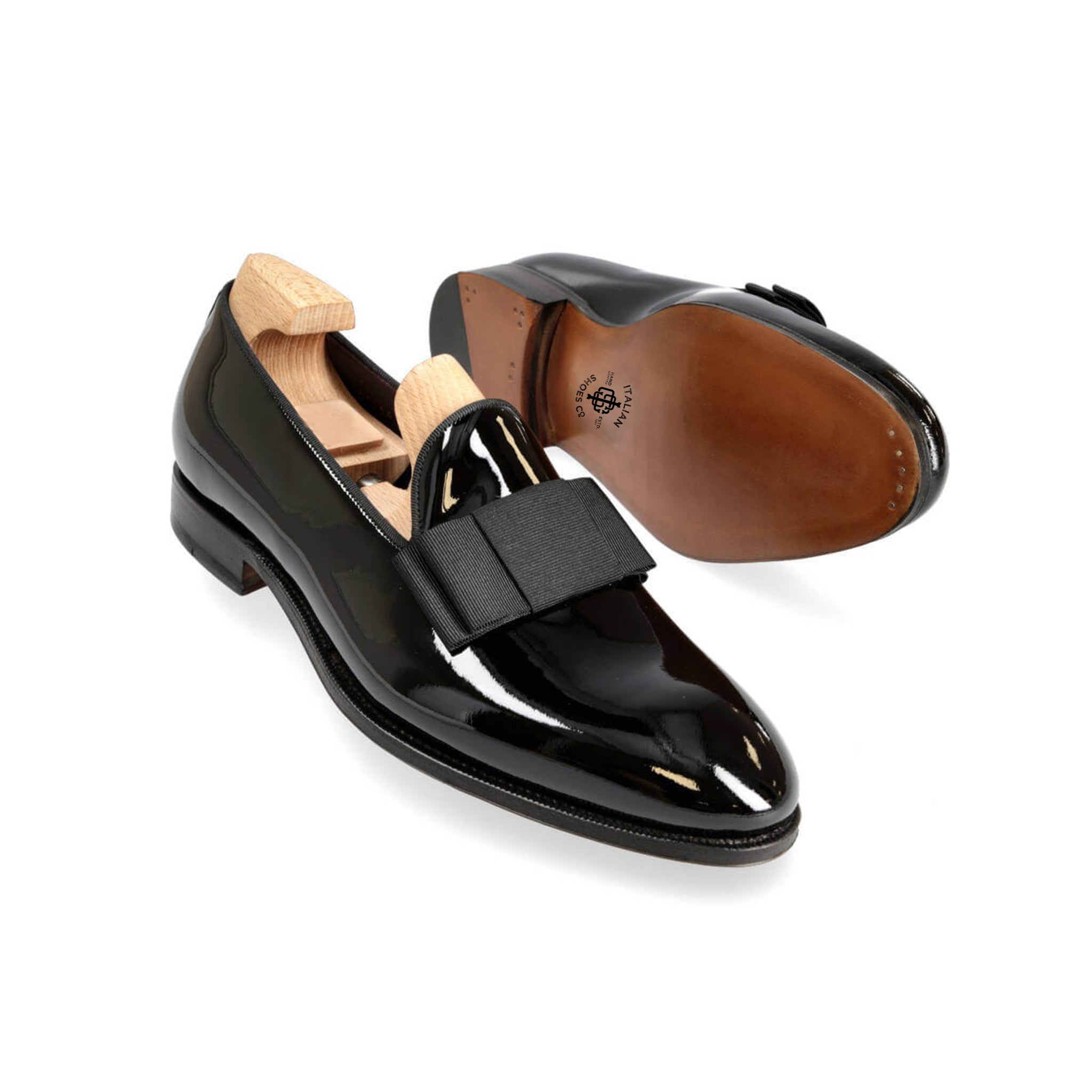 Coal Patent Party Wear Shoes