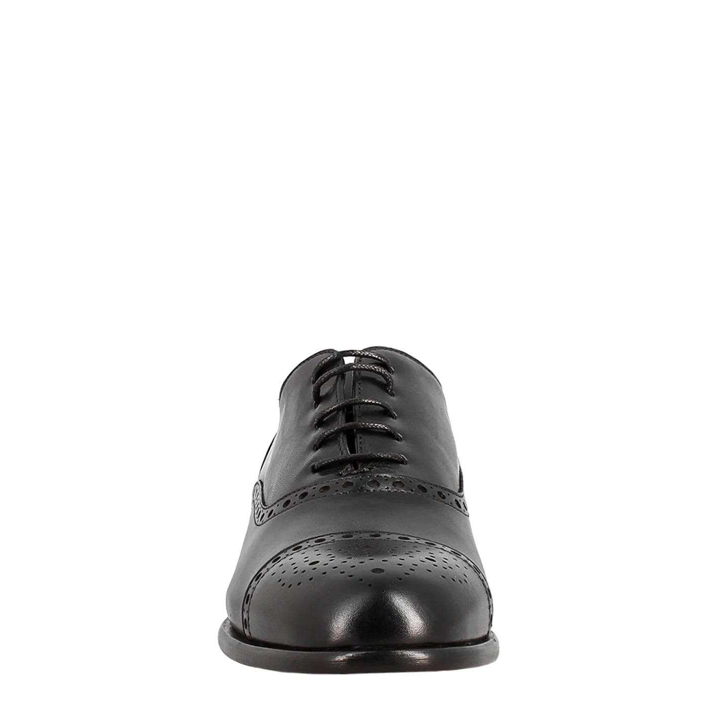 Semi Brogue Elegant Leather Oxford Shoe