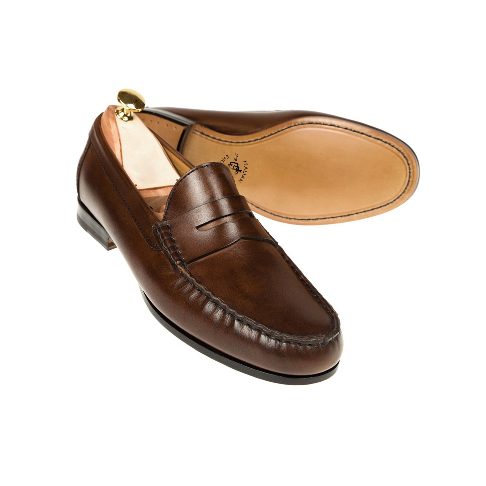 Novo Calf Leather Penny Loafer