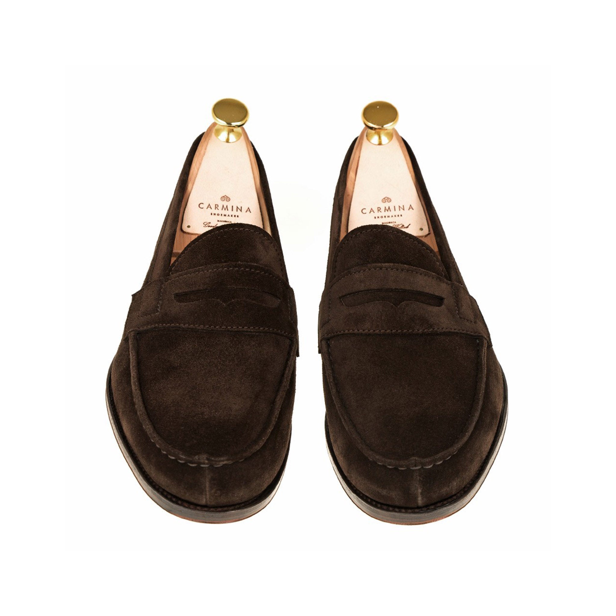 Dark Cocoa Leather Penny Loafer