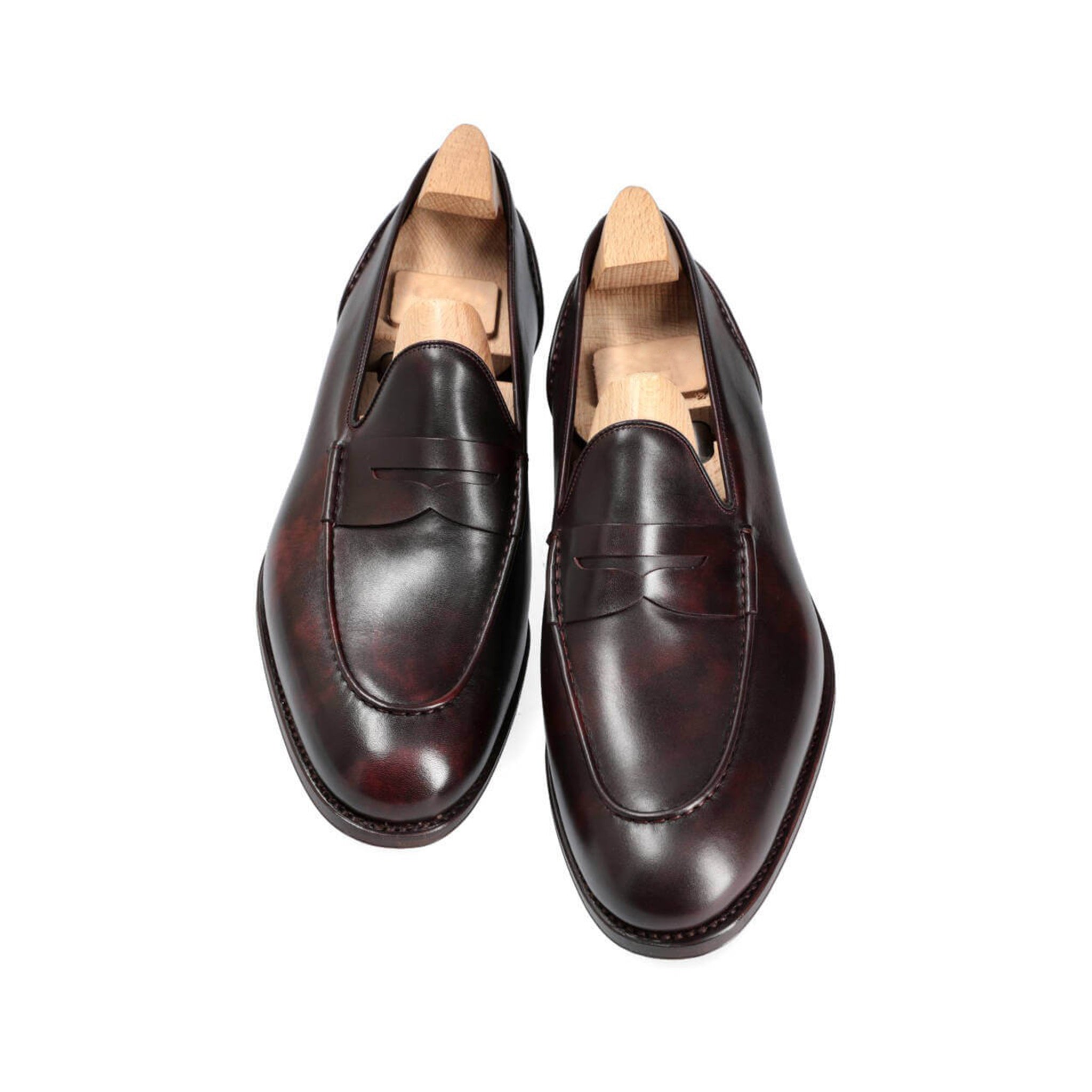 Brown Penny Loafers for Men's