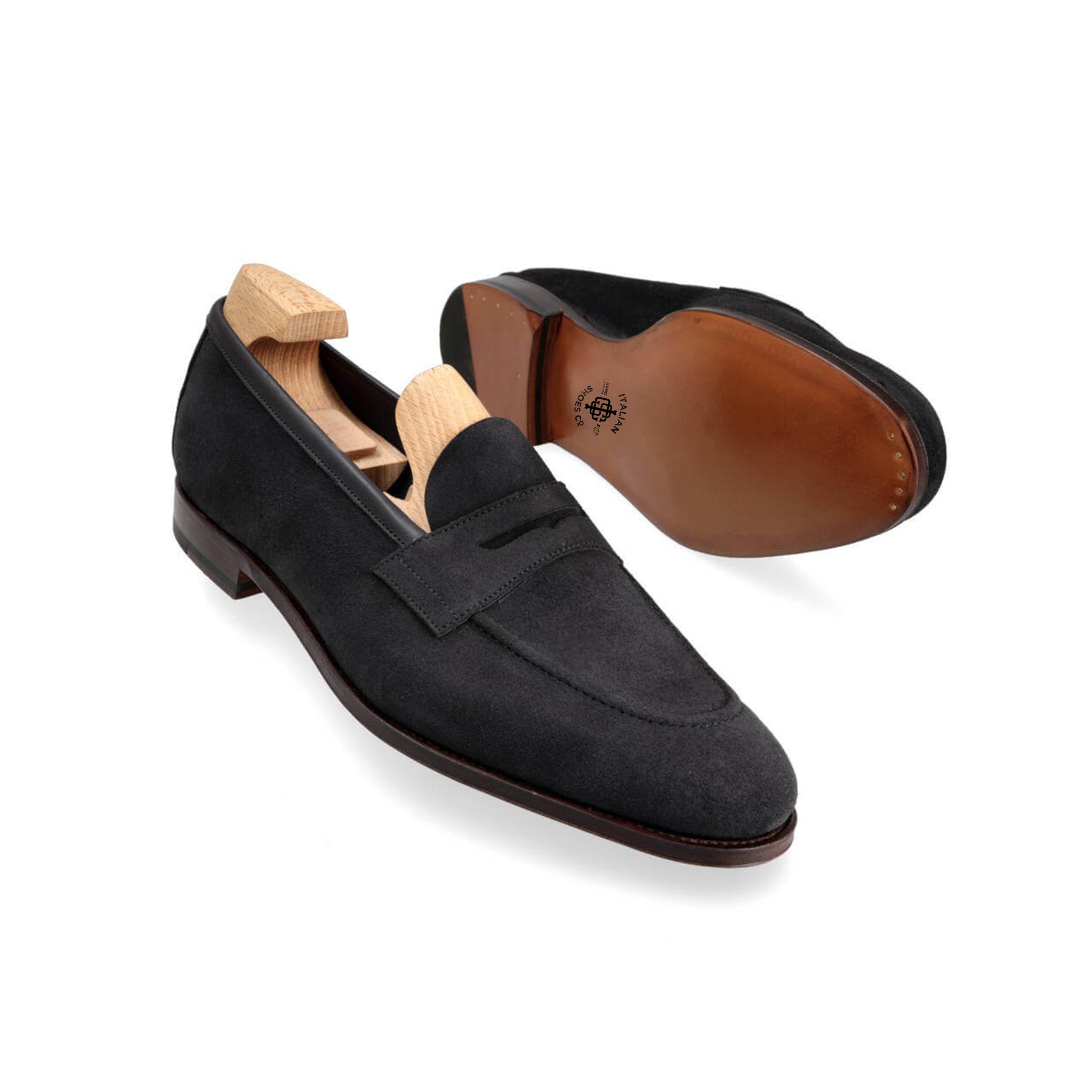 Black Classic Penny Loafers