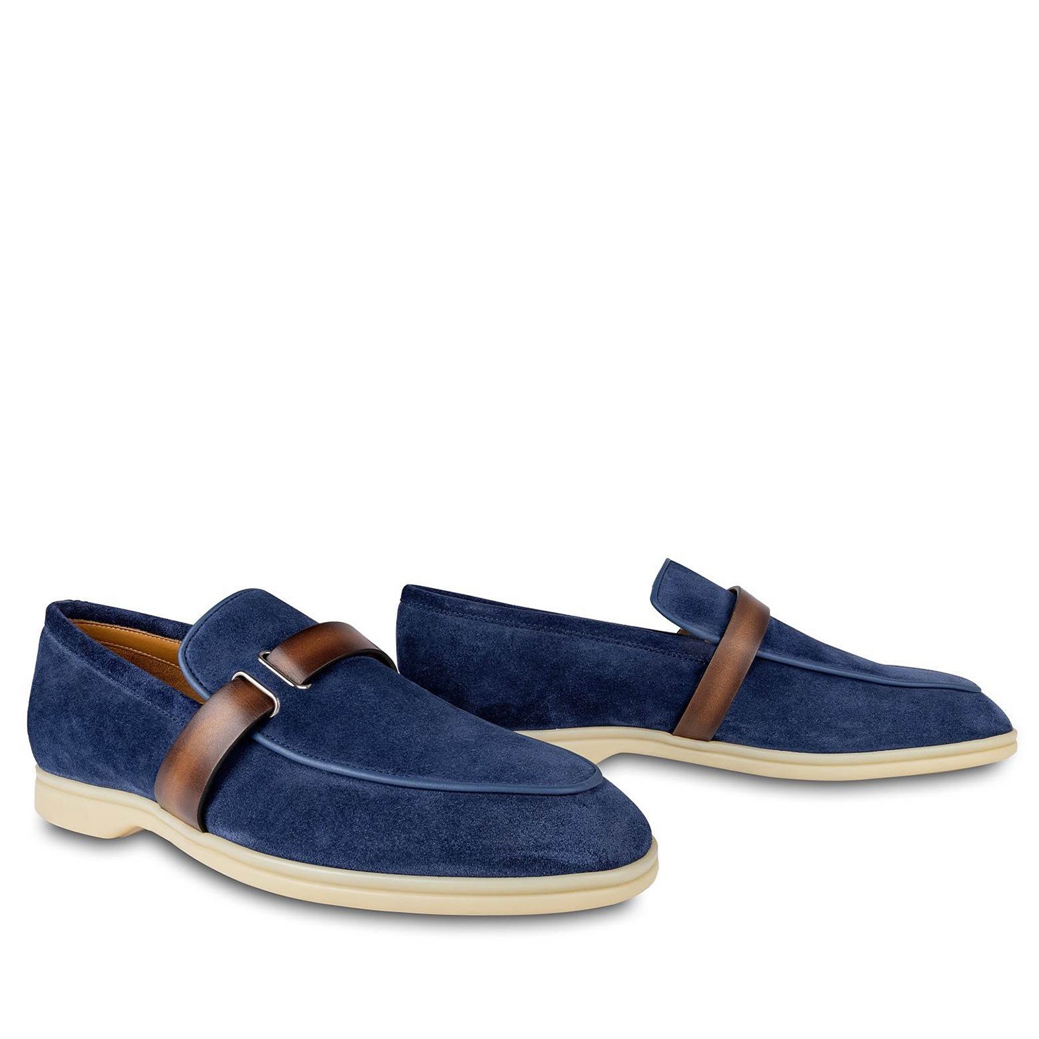 PORTOFINO SUEDE CALF LEATHER BLUE