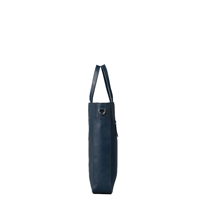 The Poet Leather Tote Brown Bag