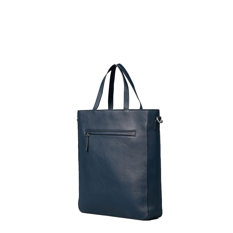 The Poet Leather Tote Brown Bag