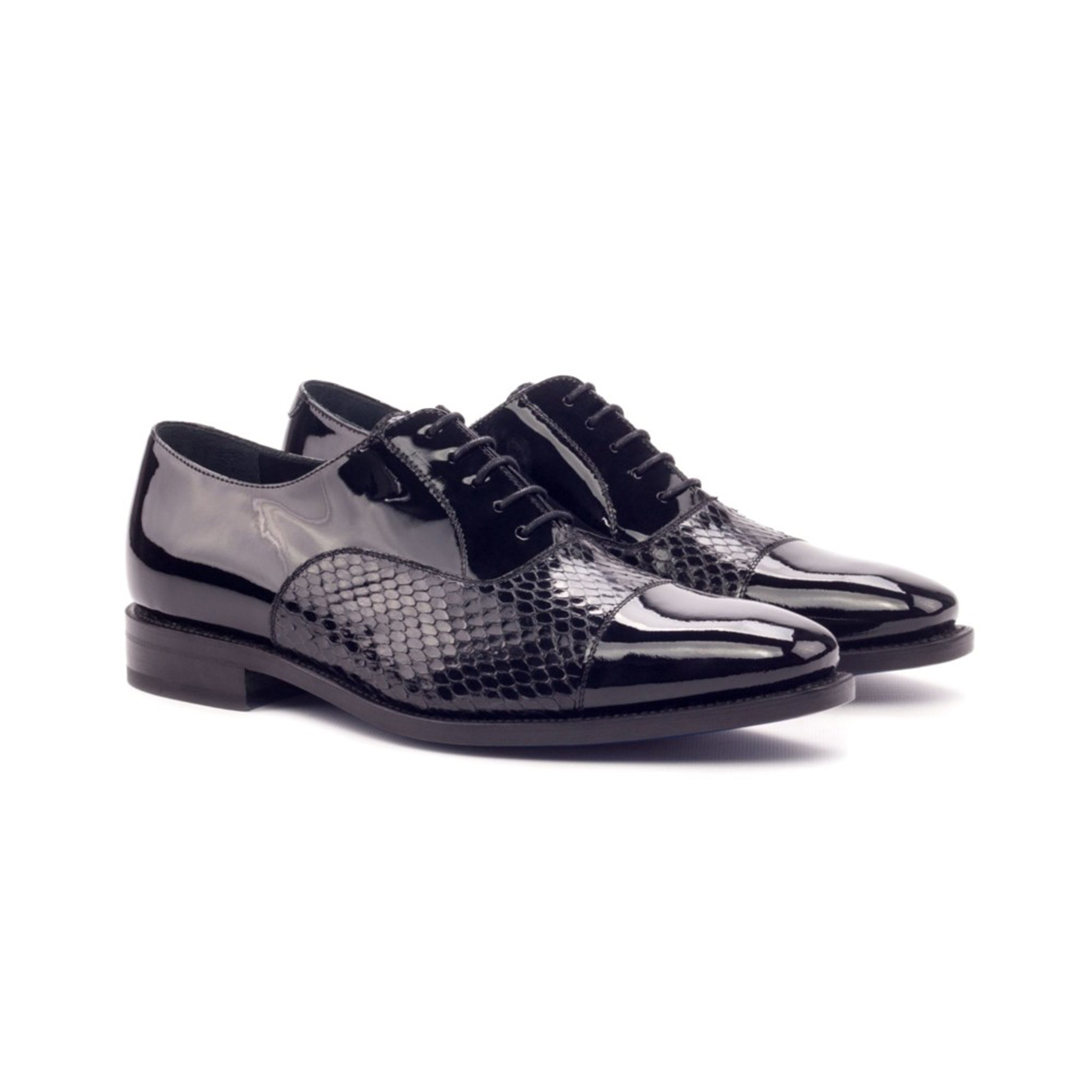 Python Leather Evening Shoes