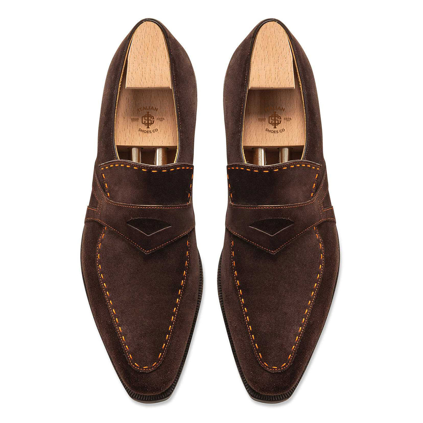 RASCAILLE SUEDE CALF LEATHER DARK BROWN