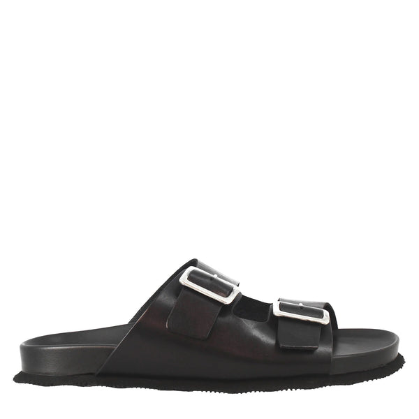 Double Buckle Sandals
