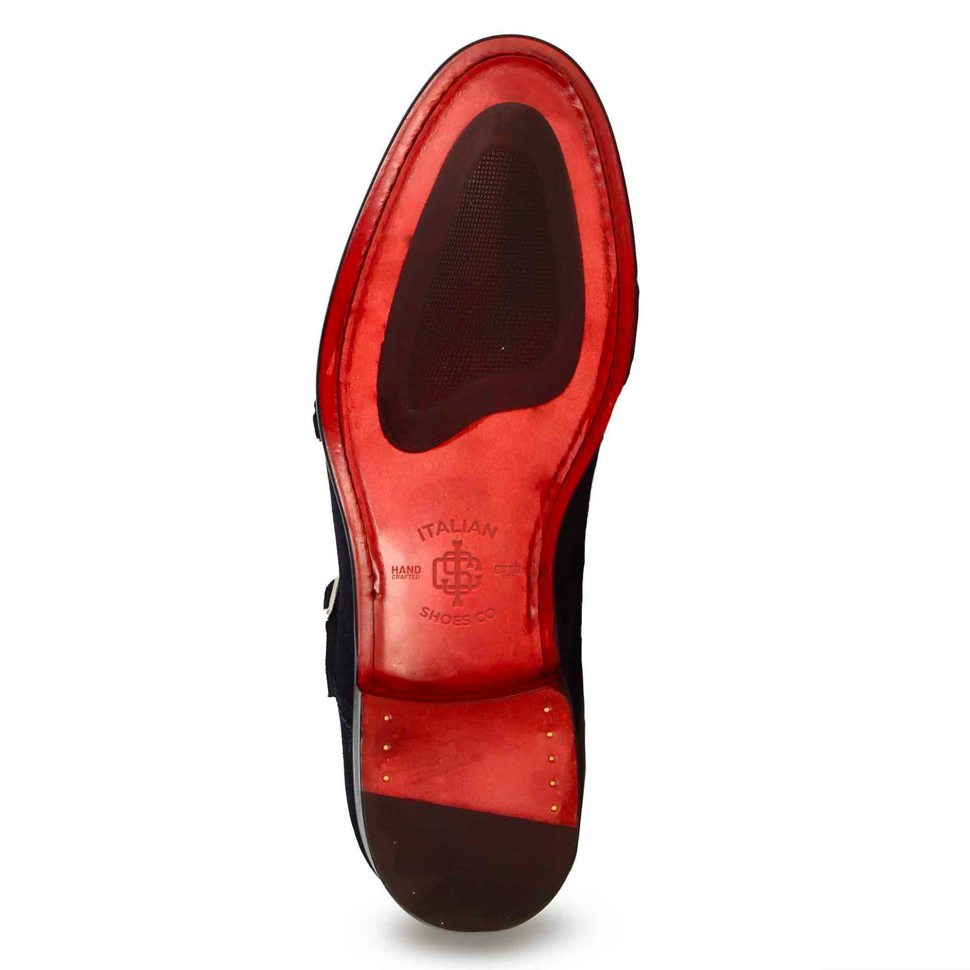 Suede Double Monk Strap Shoes