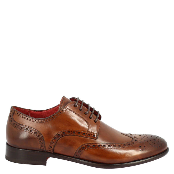 Brandy Brogue Shoes