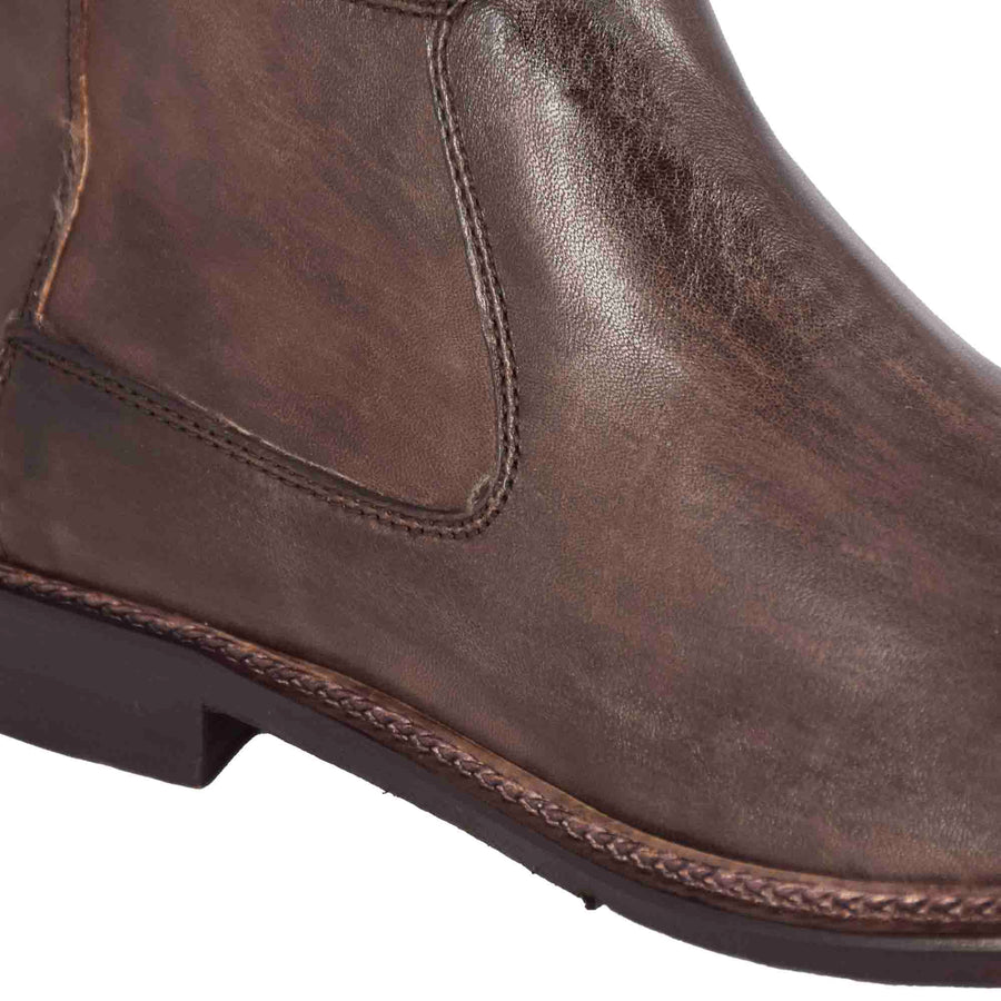 Classic Leather Ankle Boots