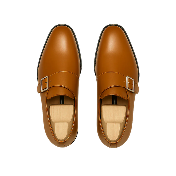 Classic Monk Strap Leather Shoe