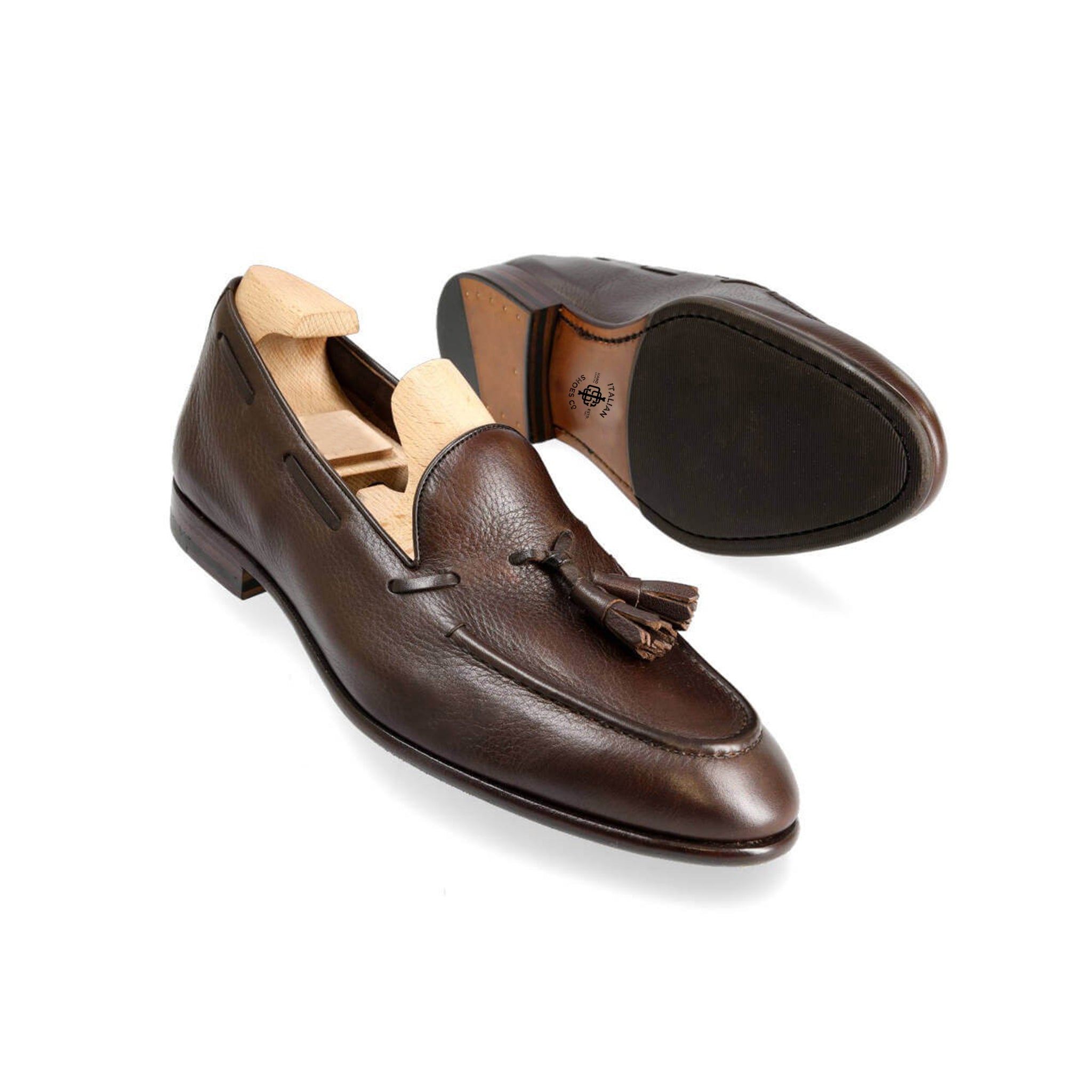 Aurora Handcrafted Tassel Loafers