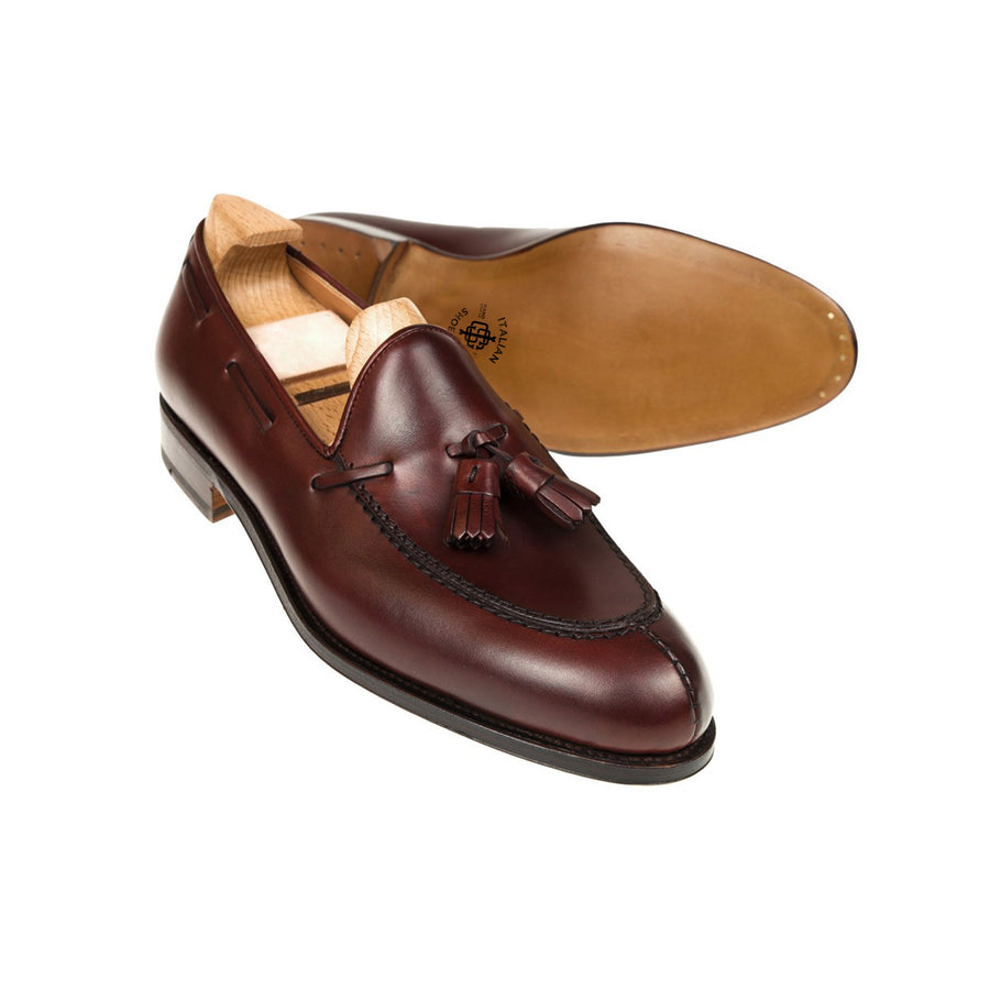 Burgundy Tassel Men s Loafers