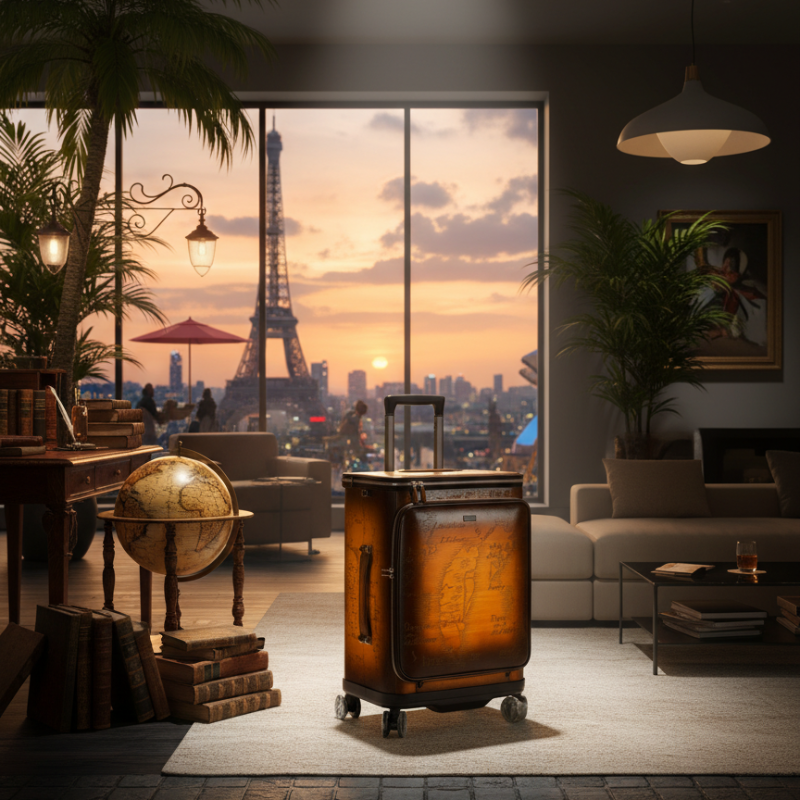 Italian vintage-style Luxe Trolley