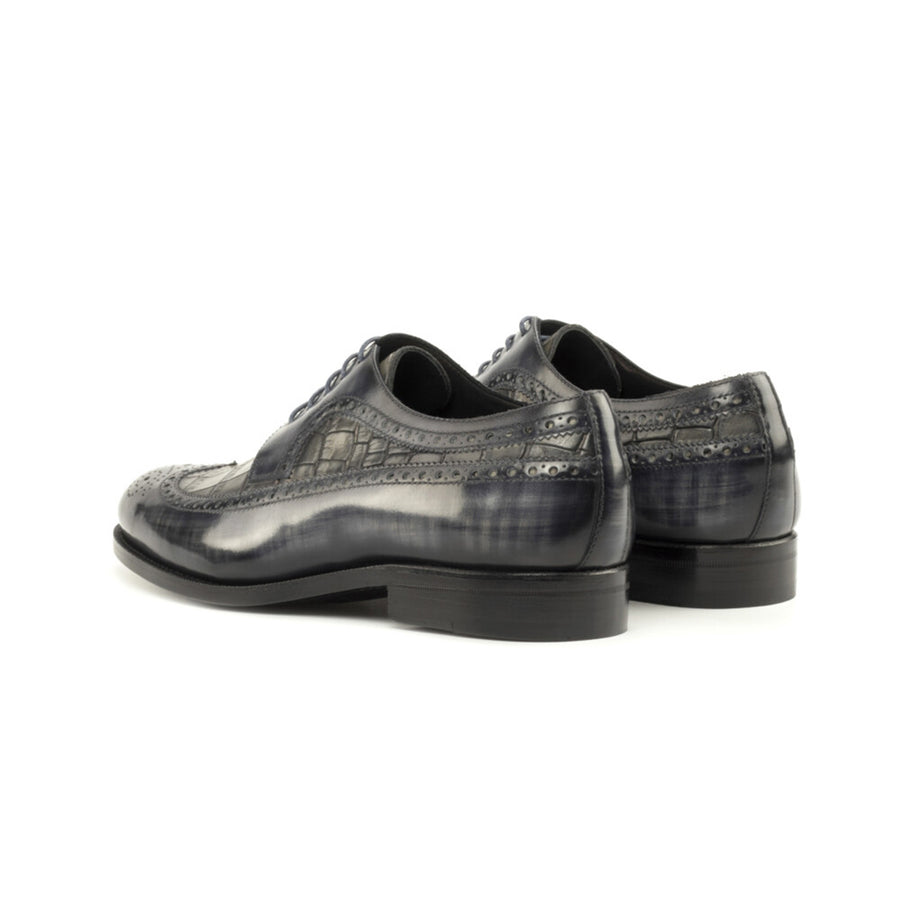 Patina Longwing Blucher Shoes