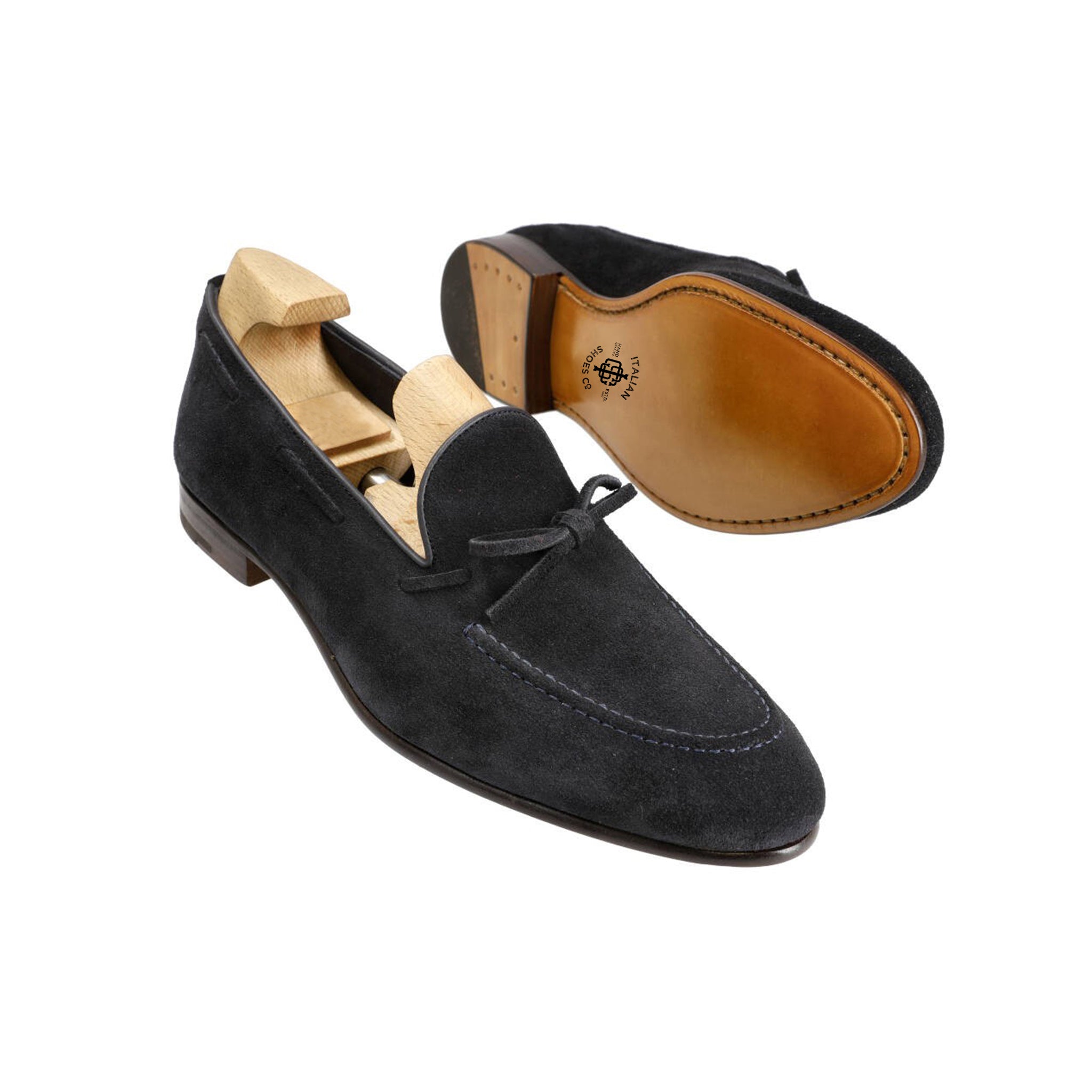 Unlined String Tassel Loafers